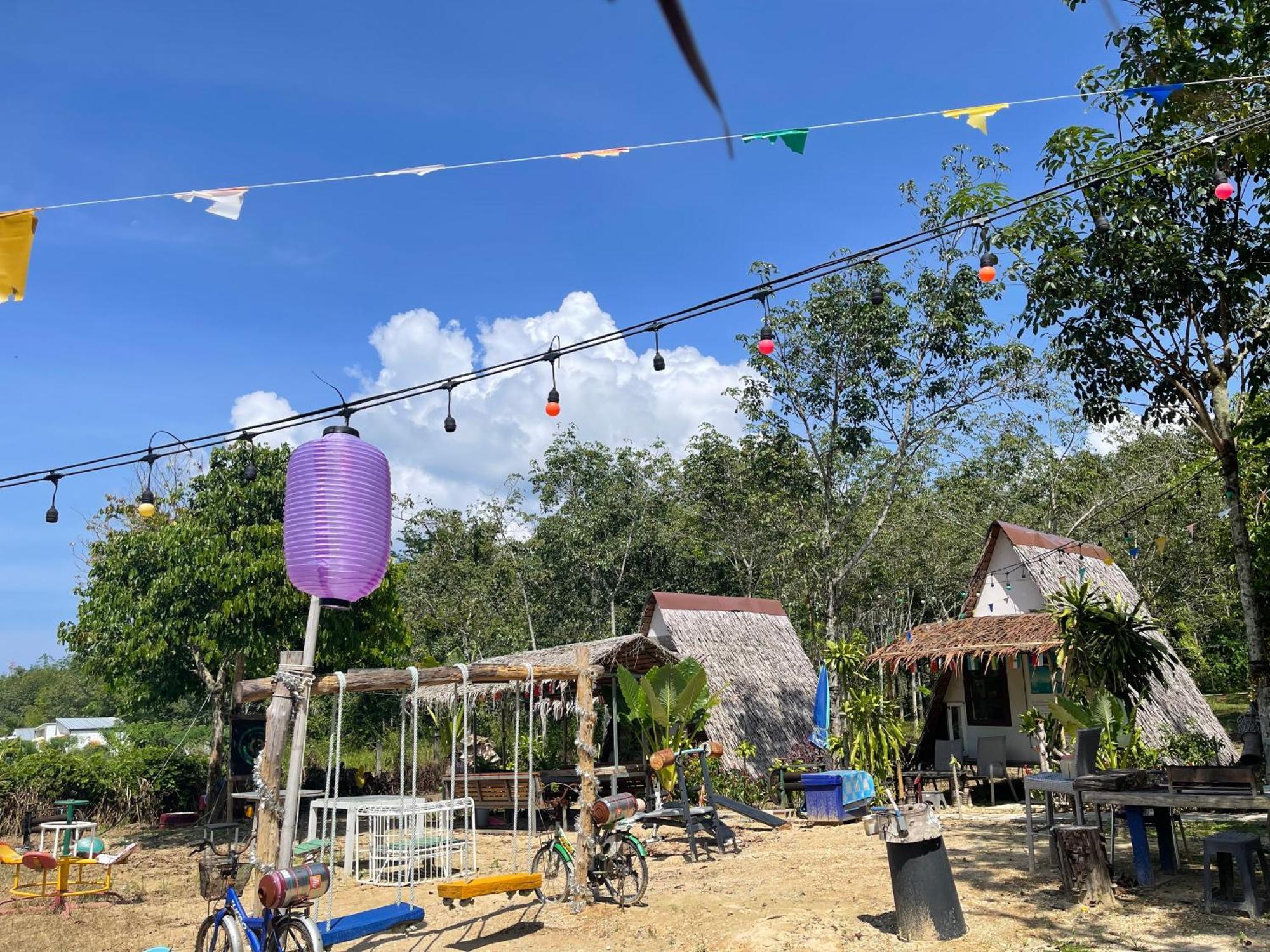 Phuketairportcamping Hotel Ban Bo Sai Klang Kültér fotó
